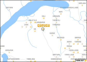 map of Gurugu