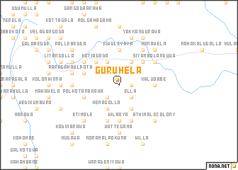 map of Guruhela
