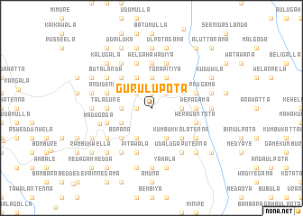 map of Gurulupota