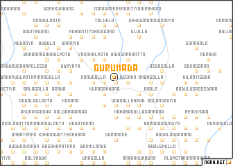 map of Gurumada