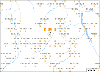 map of Gurum