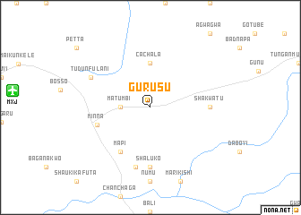 map of Gurusu