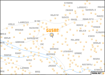 map of Gusar