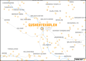 map of Gūsheh-ye Kāpleh