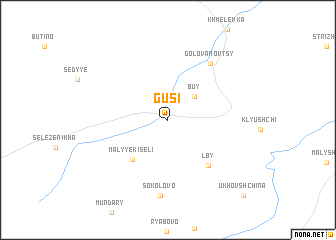 map of Gusi