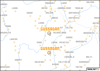 map of Gussadan
