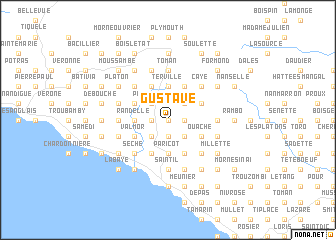 map of Gustave