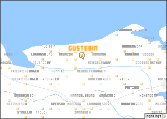 map of Gustebin