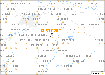 map of Gusterath