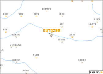 map of Gutazer