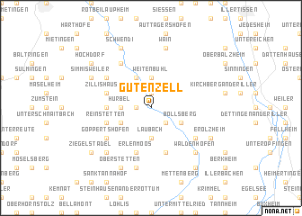 map of Gutenzell