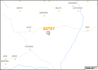 map of Gutey