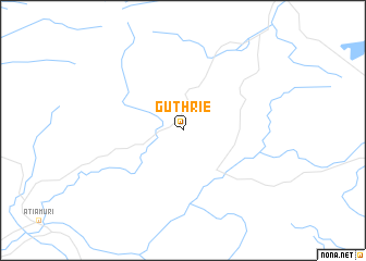 map of Guthrie