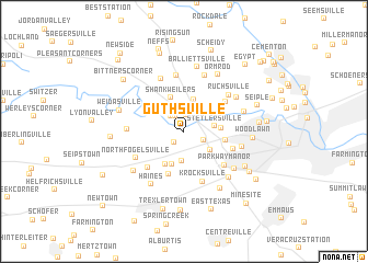 map of Guthsville