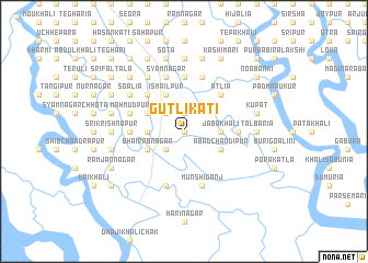 map of Gutlikāti