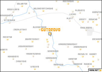 map of Gutorovo