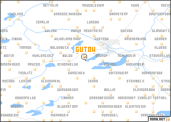 map of Gutow