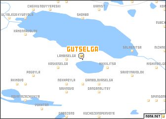 map of Gut Sel\