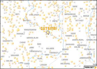 map of Gutsinai