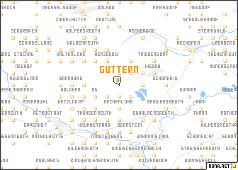 map of Güttern