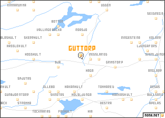map of Guttorp