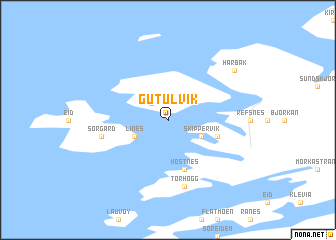 map of Gutulvik