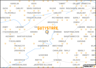 map of Guty Stare