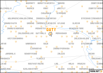 map of Guty