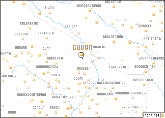 map of Gūvan