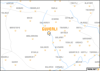 map of Güvenli