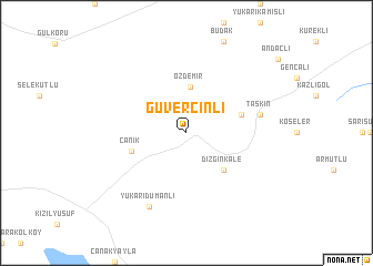 map of Güvercinli