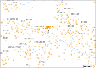 map of Guvna
