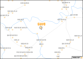 map of Guvo