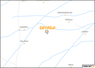 map of Guyingji