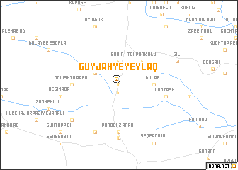 map of Gūyjah-ye Yeylāq