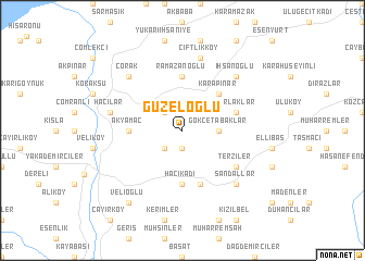 map of Güzeloğlu