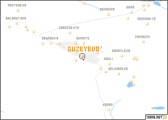 map of Guzeyevo