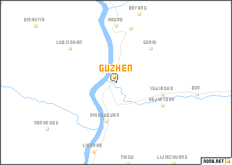 map of Guzhen