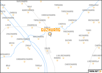 map of Guzhuang