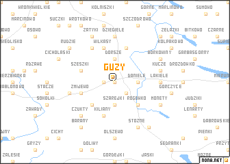 map of Guzy