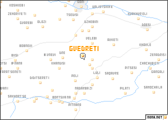 map of Gvedreti