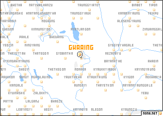 map of Gwa-aing