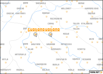 map of Gwadana