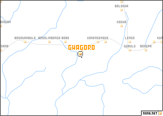 map of Gwagoro