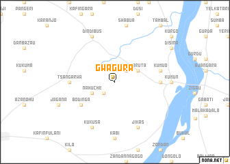 map of Gwagura