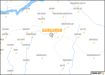 map of Gwagwada
