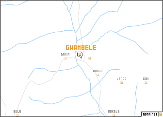 map of Gwambele