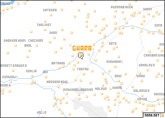 map of Gwāra