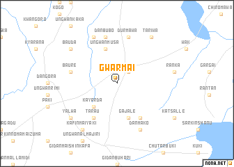map of Gwarmai