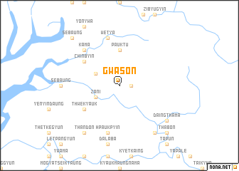 map of Gwason